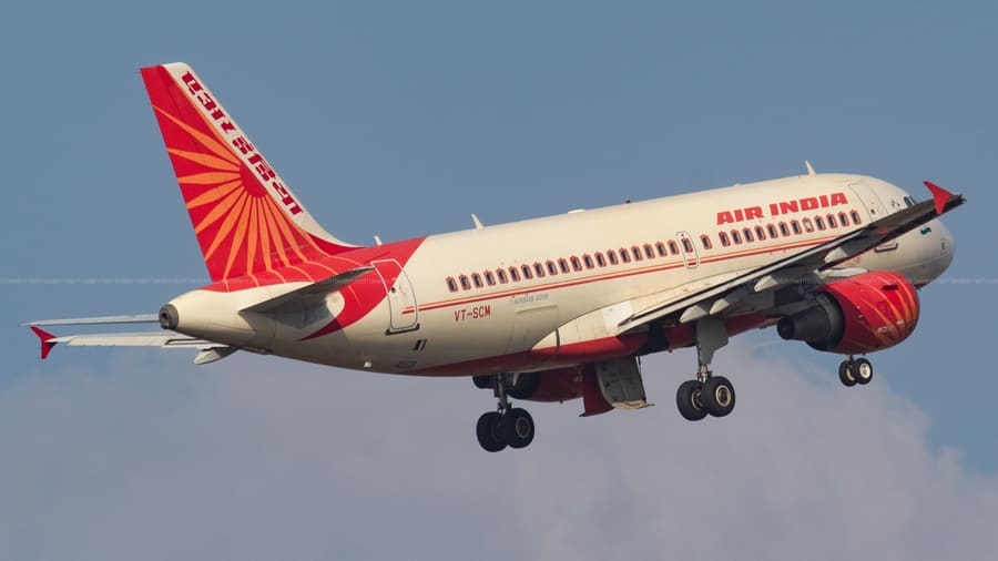 Air India A319 — aviation photography by Mach One Aviation