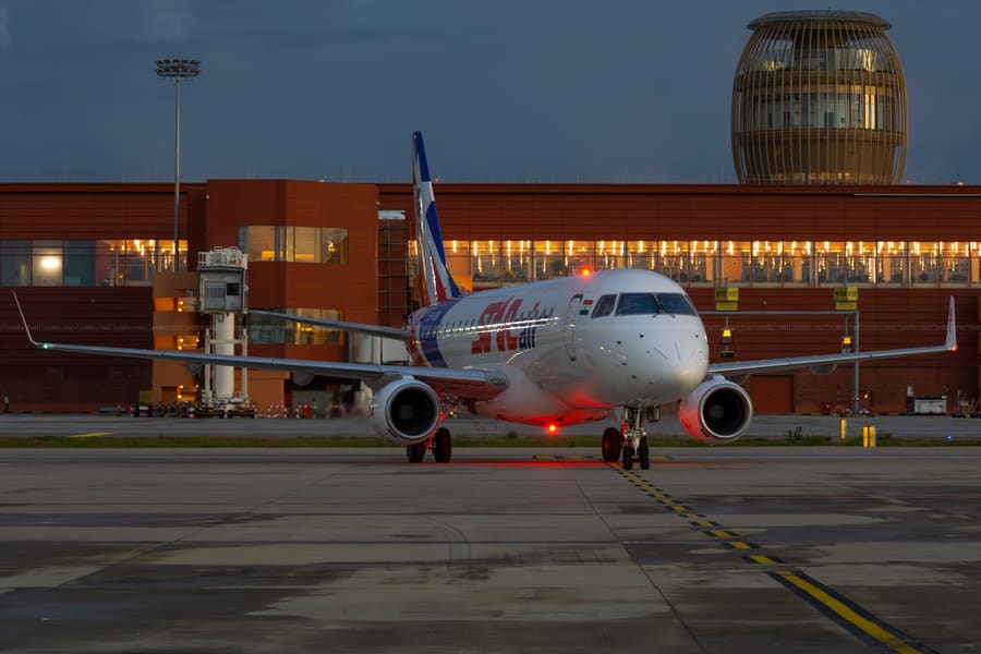 Star Air E175 — Ramp at Bengaluru, VOBL · Bengaluru — aviation photography by Mach One Aviation