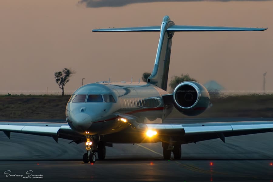 Bombardier Global 6000 — VistaJet at Bengaluru, VOBL · Bengaluru — aviation photography by Mach One Aviation