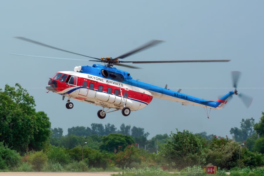 Mil Mi-172 — Skyone Airways, Civil charter — aviation photography by Mach One Aviation